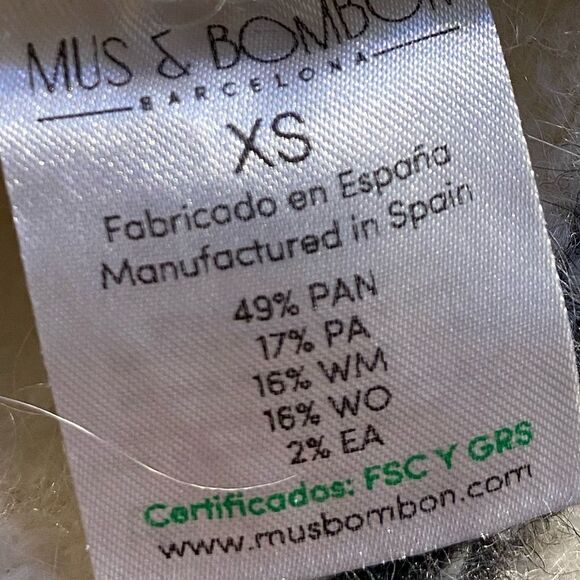 Mus & Bombón V-Neck Sweater *SIZE: XS - Picture 5 of 6